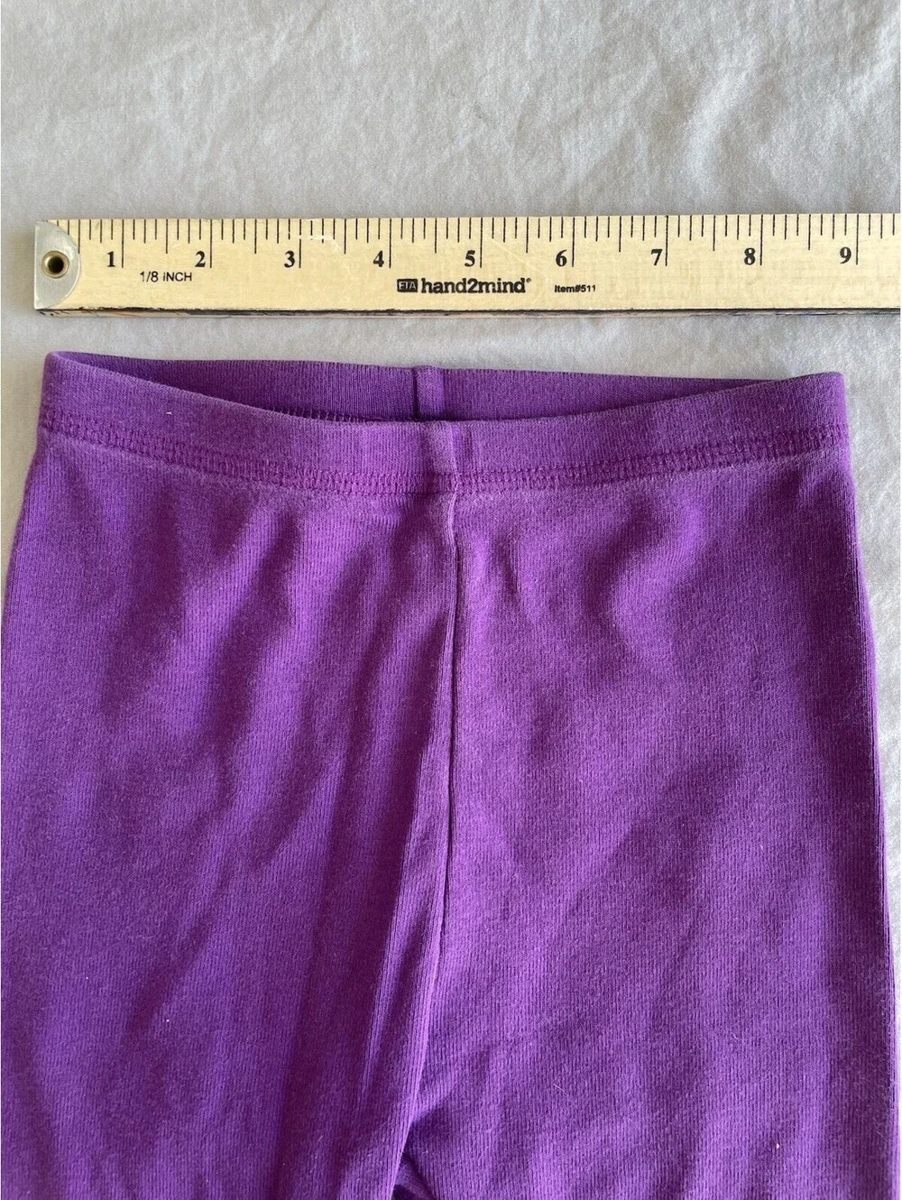 Vintage Gymboree Girls Leggings Purple 90S Size Medium 4 Years